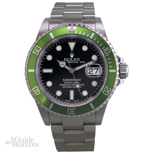 Rolex top lunette verte